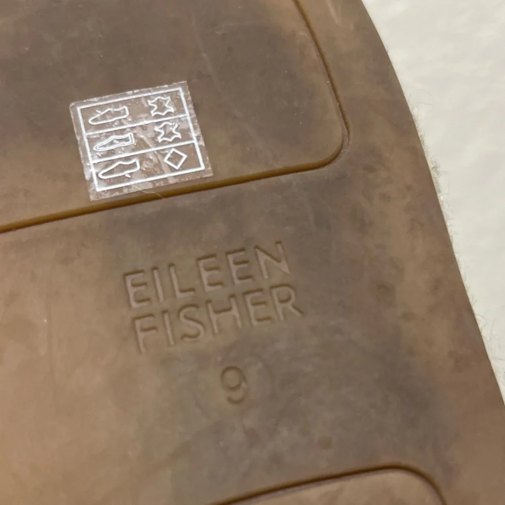 Eileen Fisher Lace Up Strappy Lala Sandal Espadrilles Flats Closed Toe Size 9